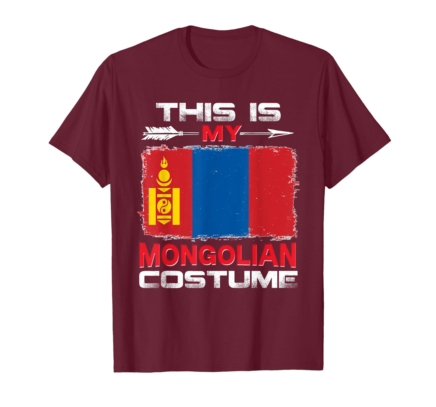 This Is My Mongolian Costume Mongolia T-Shirt