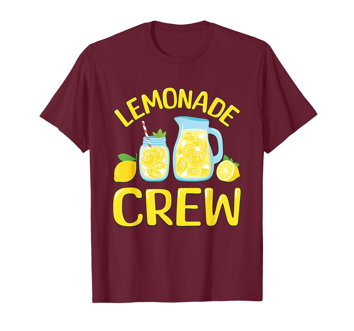 Lemonade Crew T-Shirt, Small, Black