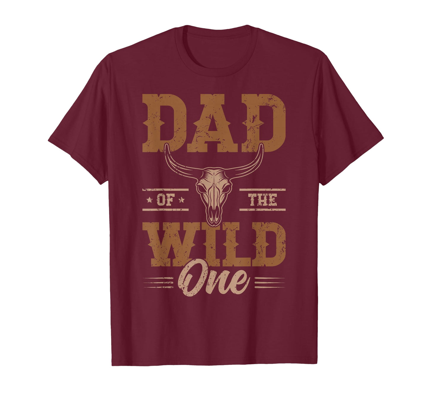 Dad Of The Wild One Cowboy Western Rodeo Party Matching T-Shirt