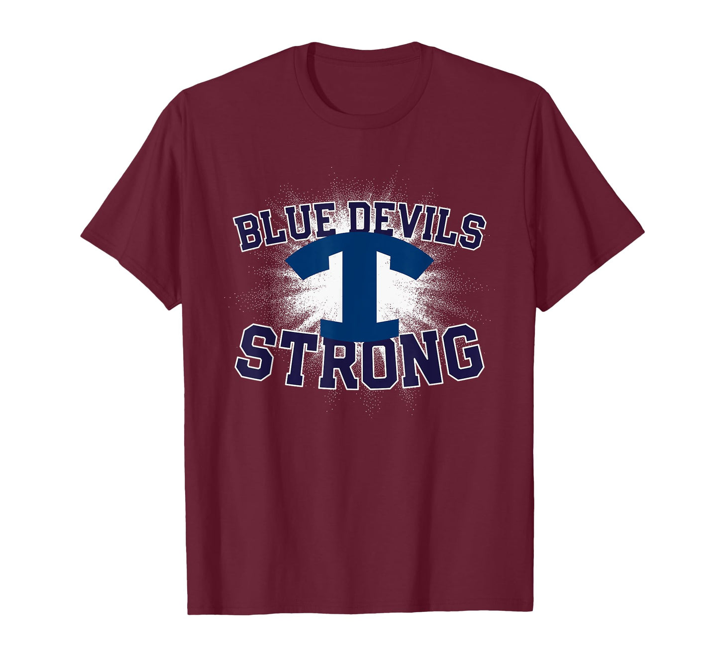 Tift County Blue Devils Logo Strong Flag HS T-Shirt