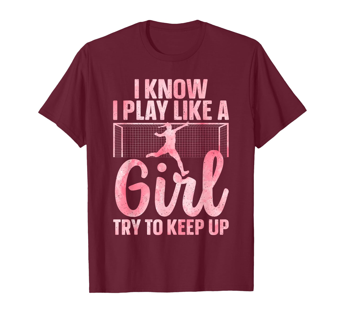Funny Soccer Art for Women Girls Soccer Player Soccer Lover T-Shirt