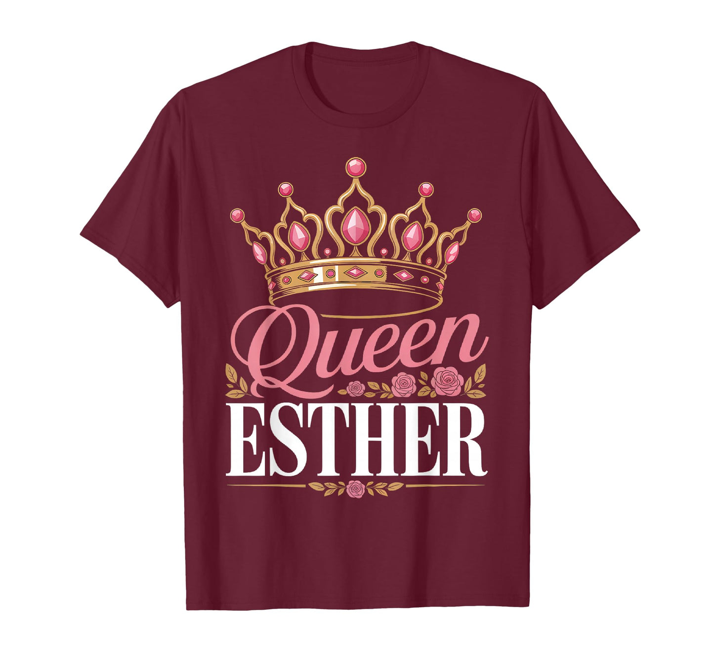 Queen Esther Purim Costume Royal Crown Jewish Holiday T-Shirt