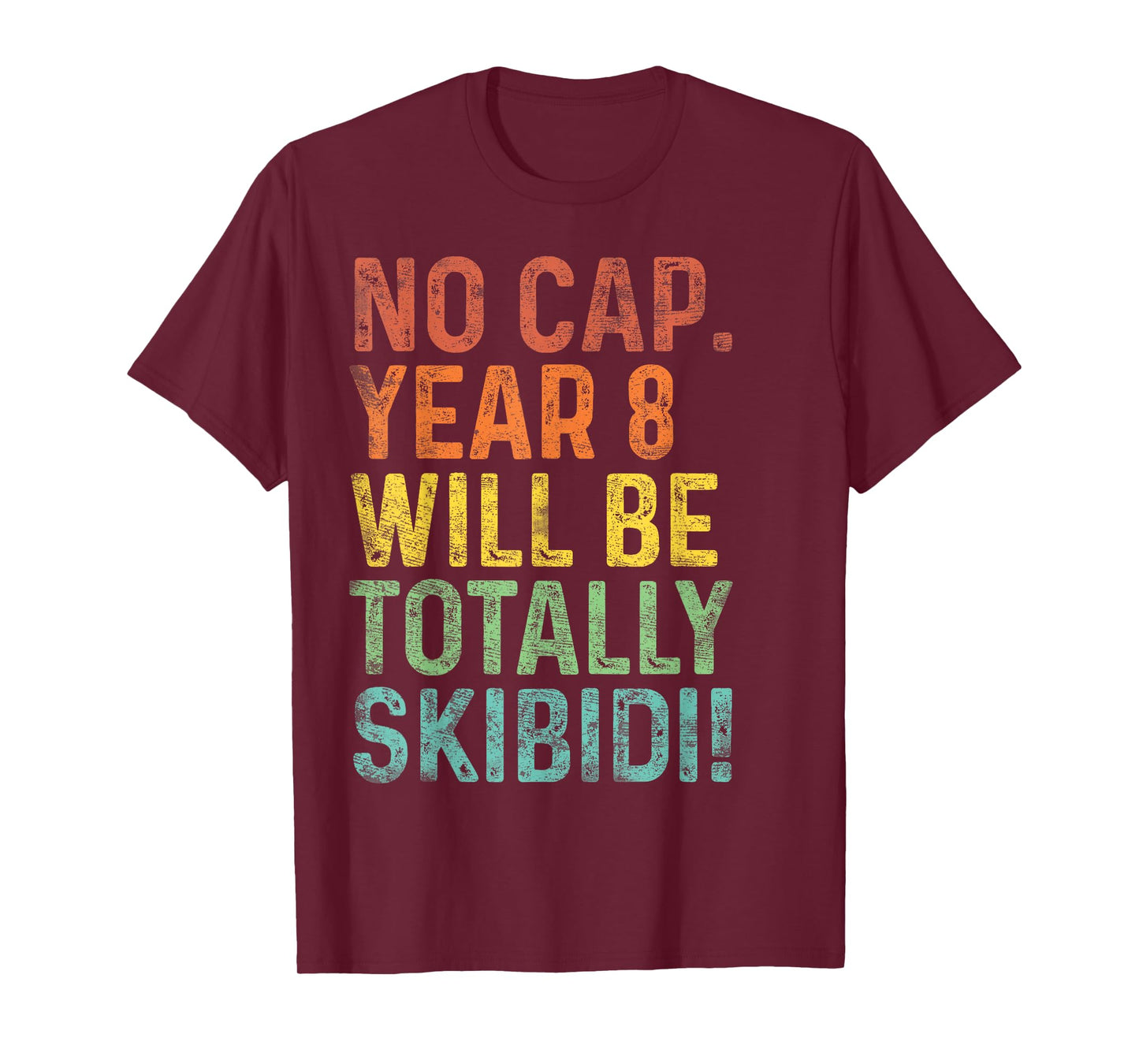 Funny 8 Year Old Gifts BDay Boy 8th Birthday Born in 2017 T-Shirt