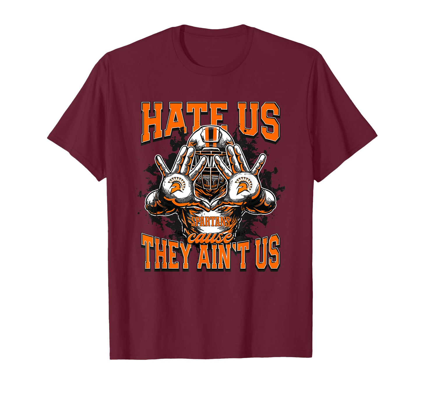 Waynesville Spartans Logo Hate Us Cause They Ain't HS T-Shirt