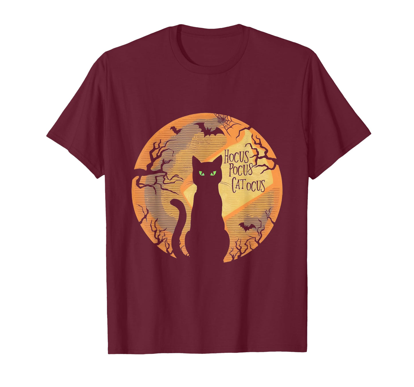 Hocus Pocus Catocus Halloween Black Cat Lover T-Shirt