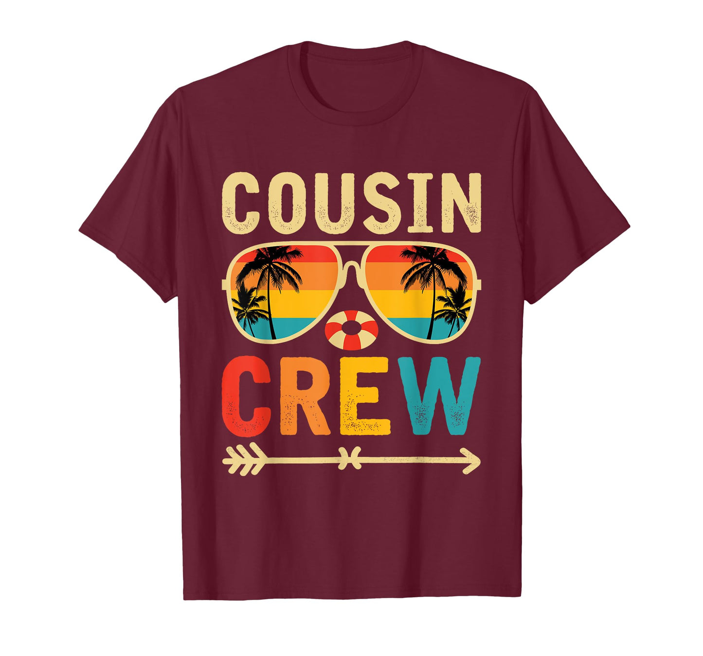 Cousin crew 2025 Summer Vacation Beach Family Trips Matching T-Shirt for Men Women Girls Kids