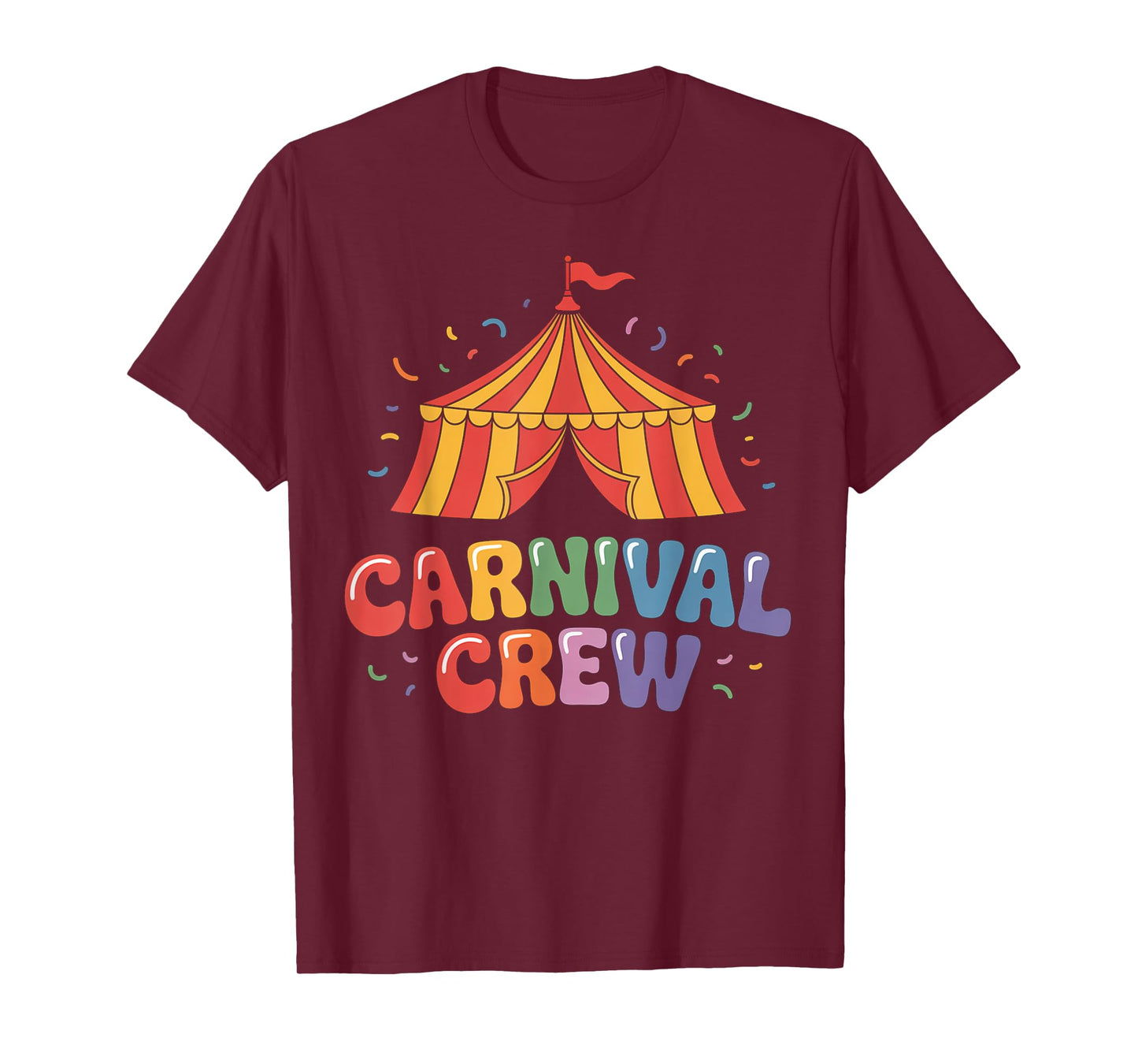 Carnival Crew Event Costume Carnival Staff Crew Tent Party T-Shirt