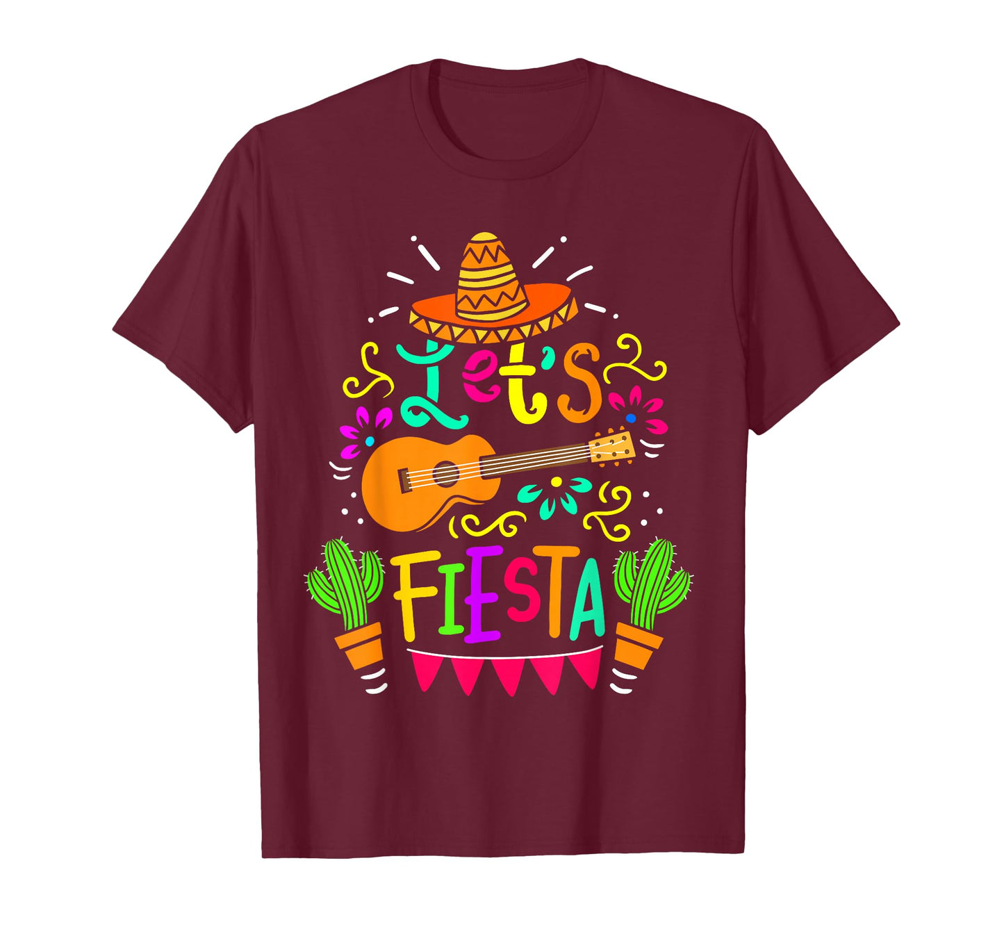 Lets Fiesta Cinco De Mayo Fiesta Squad Mexican Family Kids T-Shirt