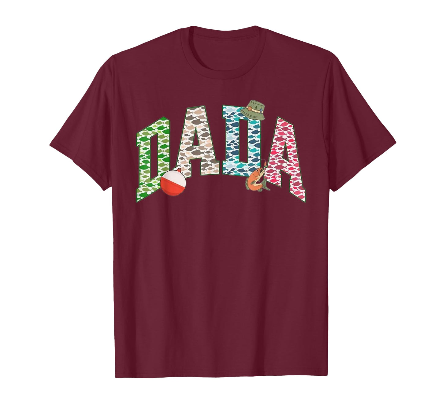 Dada of The Big One Fishing O-Fish-Ally 1st Birthday Family T-Shirt
