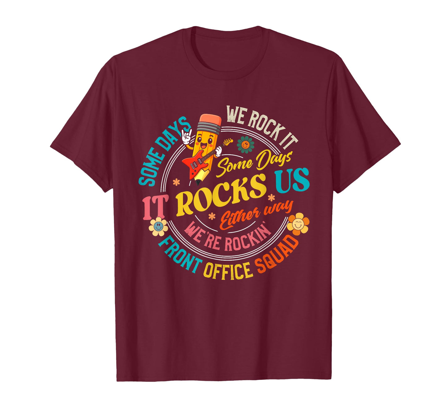 Front Office funny Front desk receptionist admin assistant T-Shirt