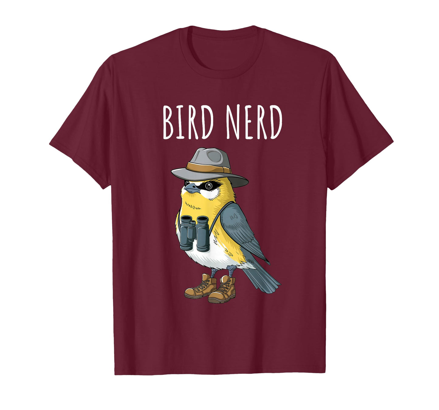 Bird Nerd Funny Bird Watching Birding Bird Lover Watcher T-Shirt