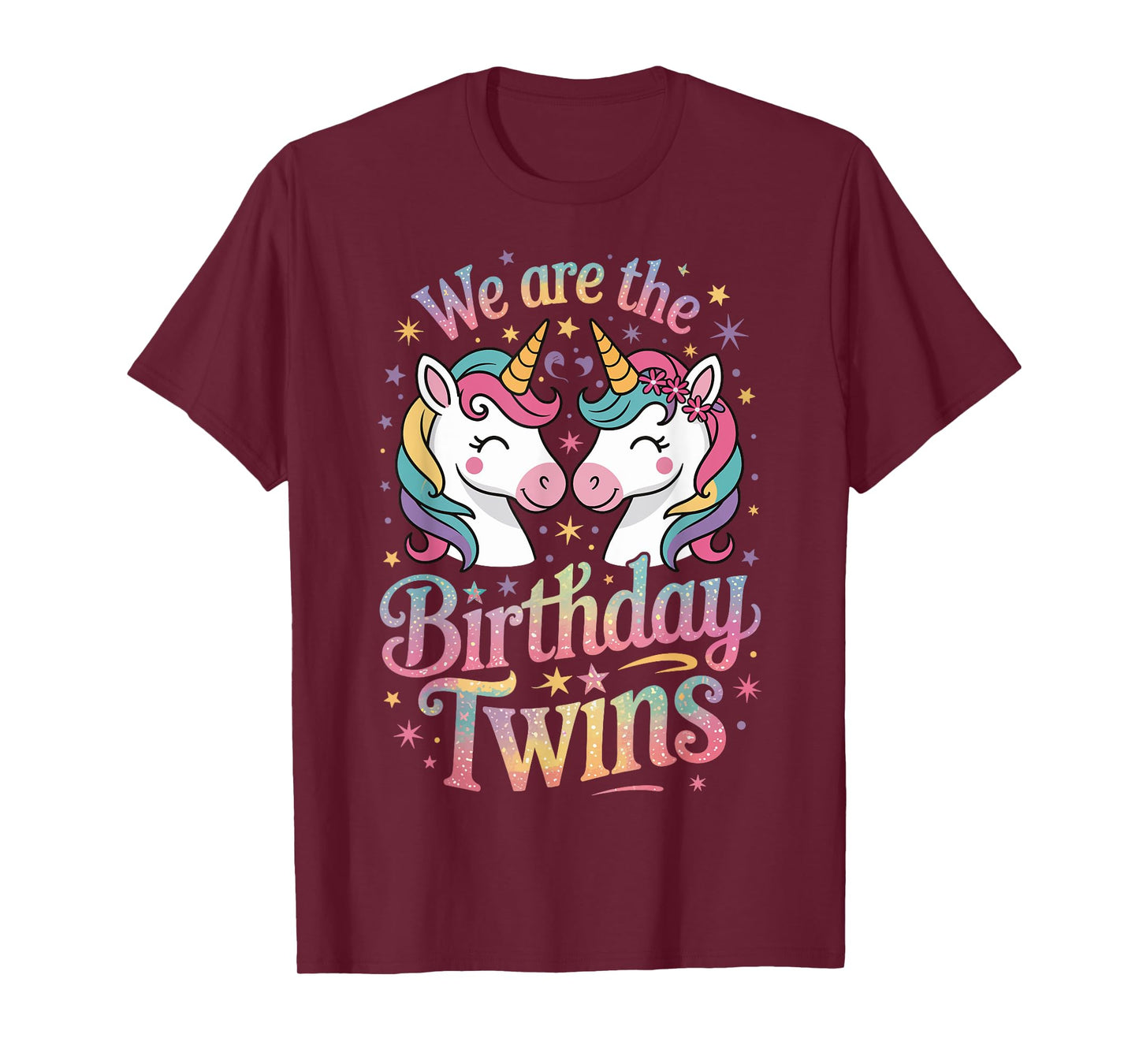 We Are The Birthday Twins T-Shirt