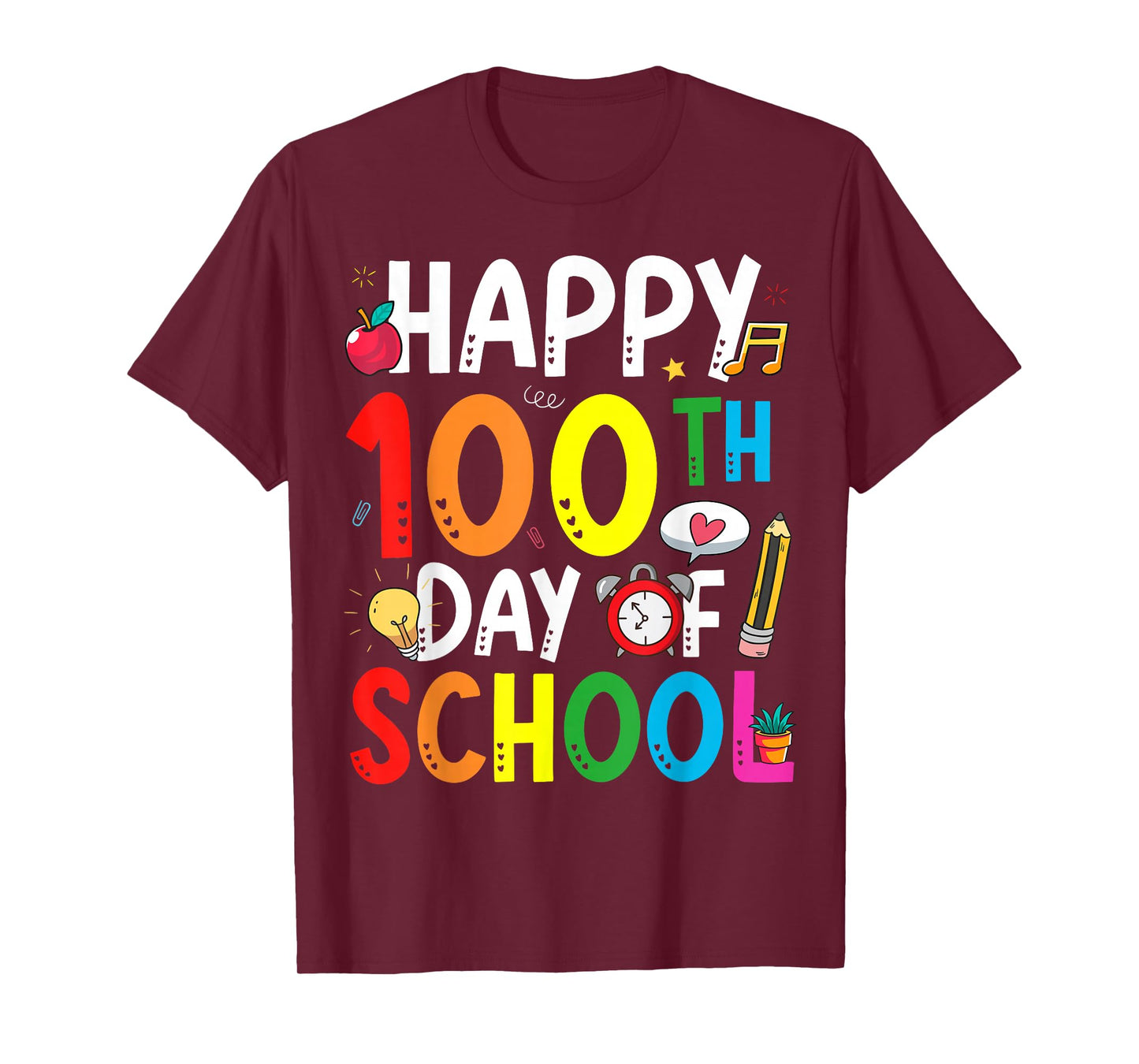 100th Day of School Teachers Students 100 Days of School T-Shirt