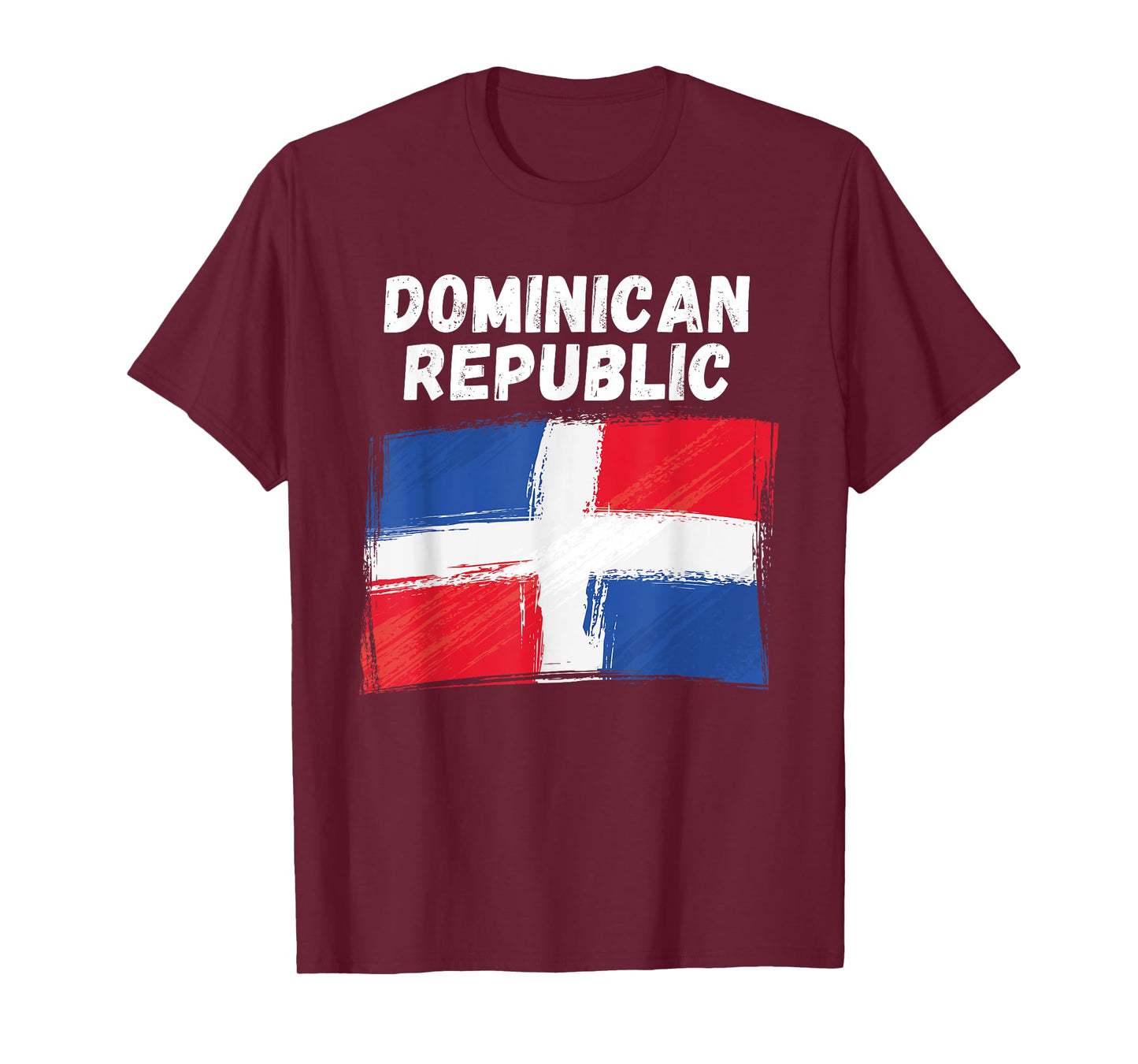 Dominican Republic Flag Grunge Vintage Dominican Flag T-Shirt