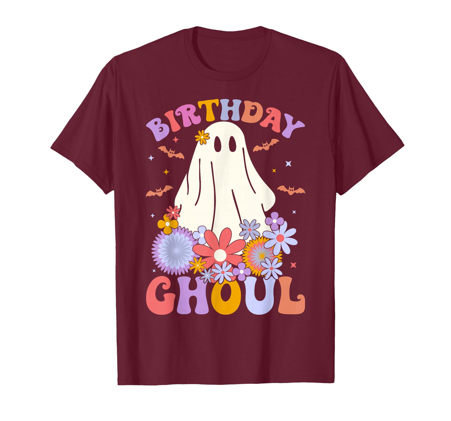 Halloween Birthday Ghoul Bday Party Anniversary Women Girls T-Shirt
