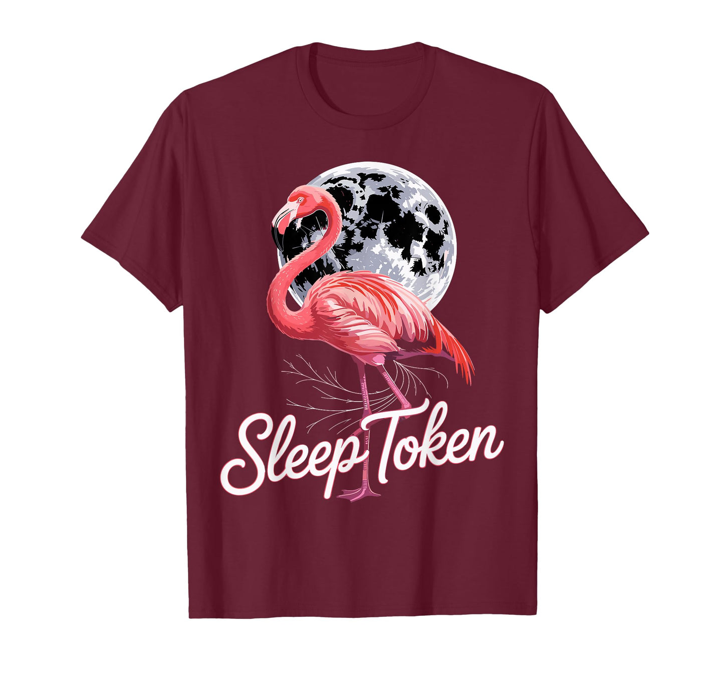 Sleep Token & Flamingo Vibes Fan Design T-Shirt