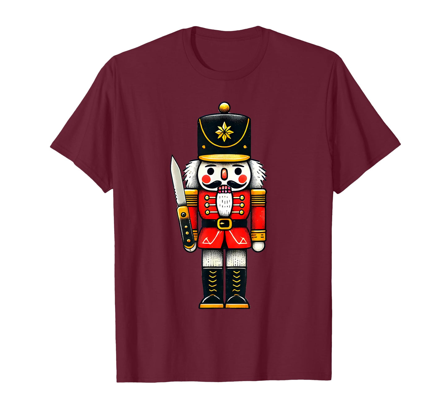 Cute Funny Christmas Happy Holiday Pajama Gift Tee Unisex-Adults Winter Black Short Sleeve T-Shirt Small Classic Fit Pajama Shirt Holiday-Themed T-Shirt