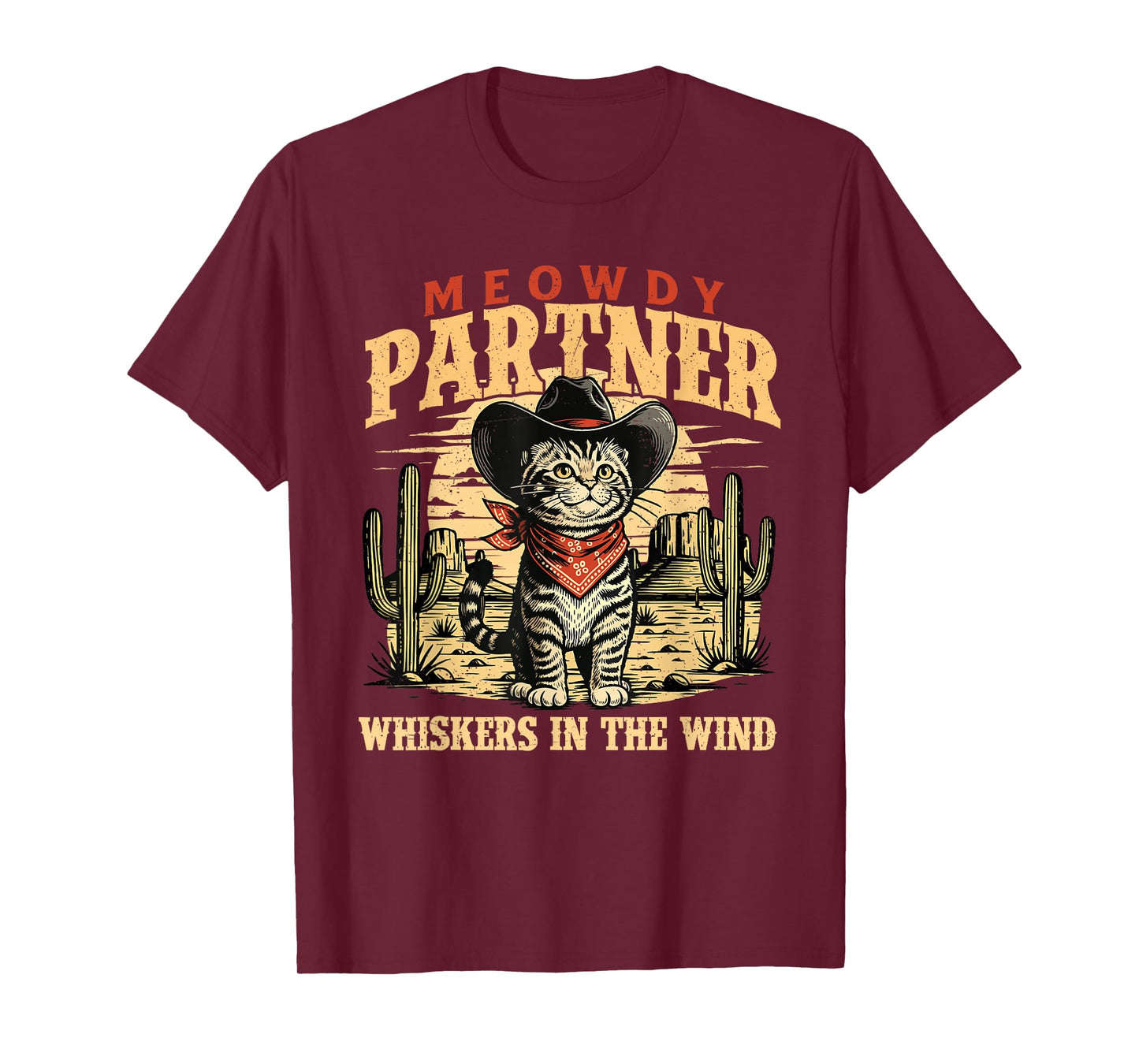 Meowdy Partner - Cowboy Western Cowpoke Country T-Shirt