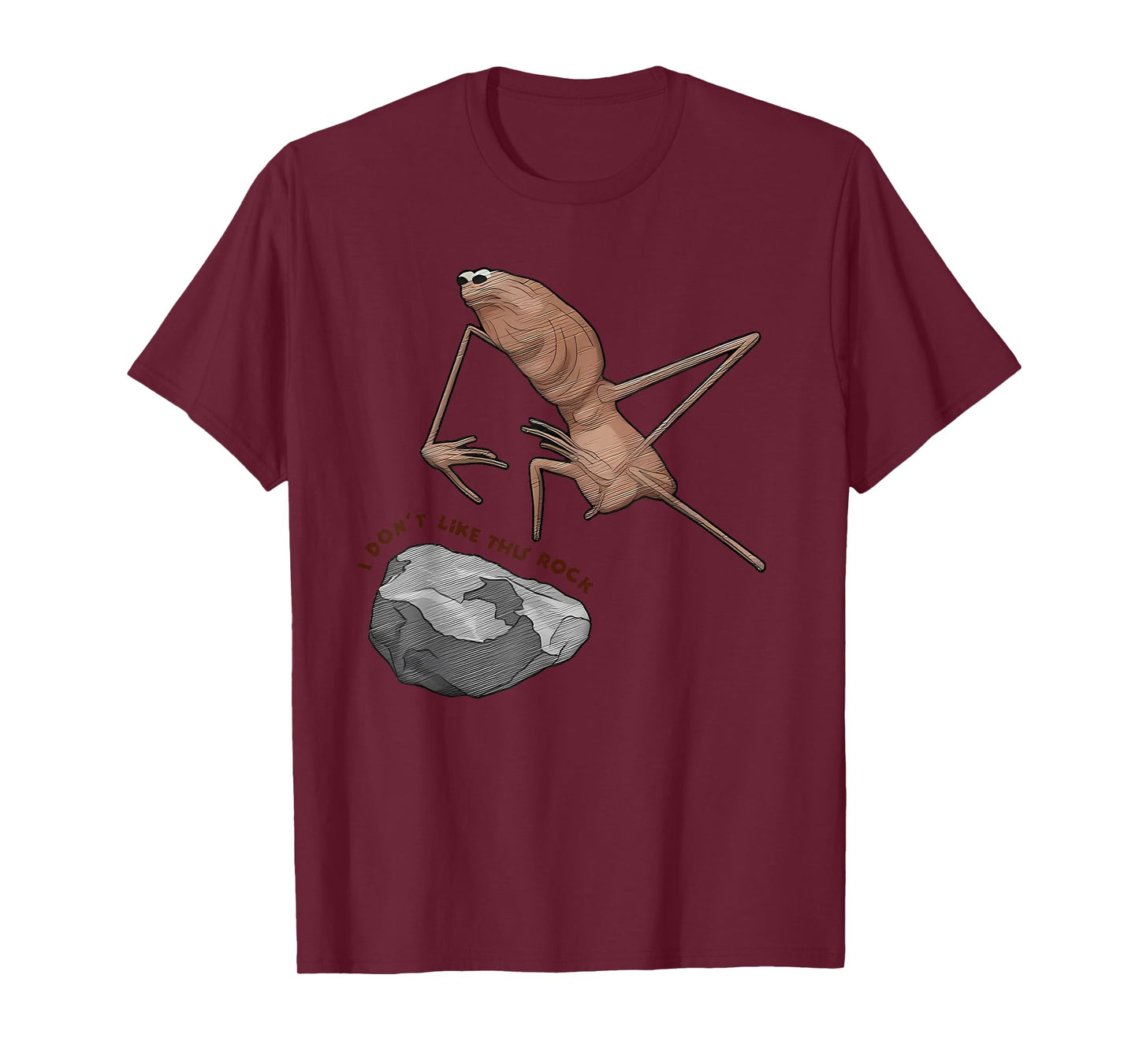 Retro Marcus The Worm I Don't Like This Rock T-Shirt