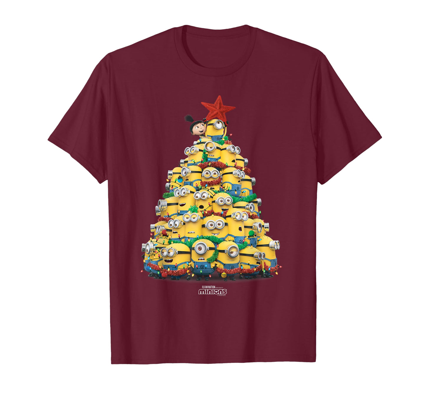 Minions Christmas Tree T-Shirt
