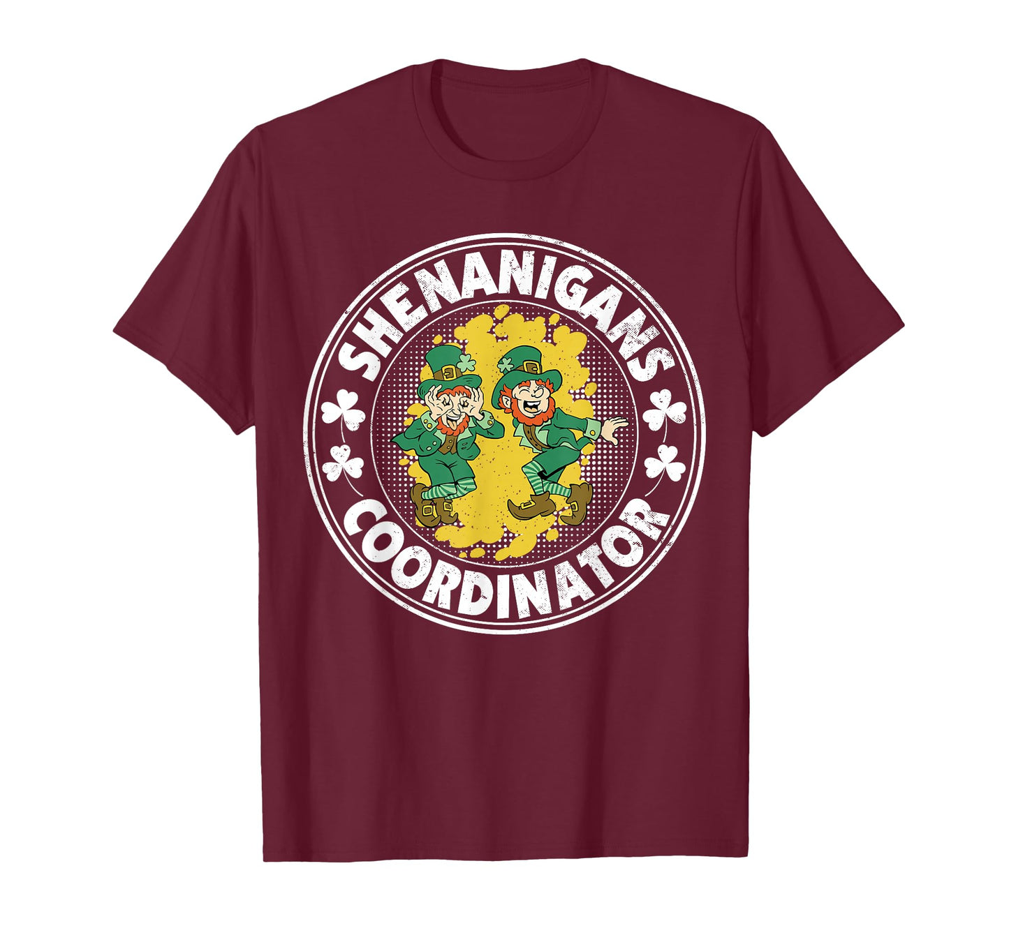 Shenanigans Coordinator Funny St. Patrick’s Day Leprechaun T-Shirt