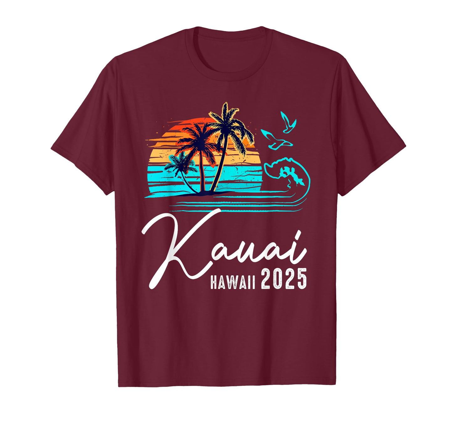 Kauai Hawaii 2025 Summer Vacation Matching Family Group T-Shirt