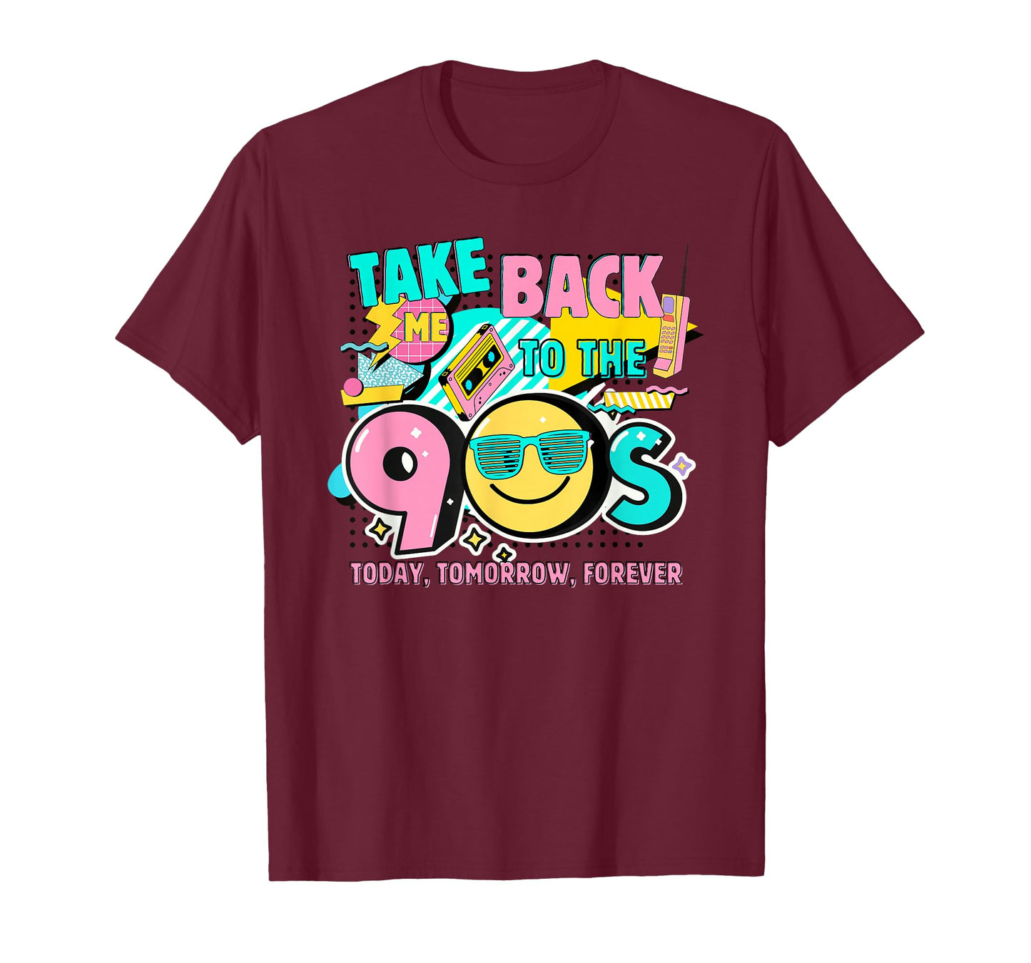 Takes Me Back to the 90s Retro Vintage Halloween Costume 90s T-Shirt