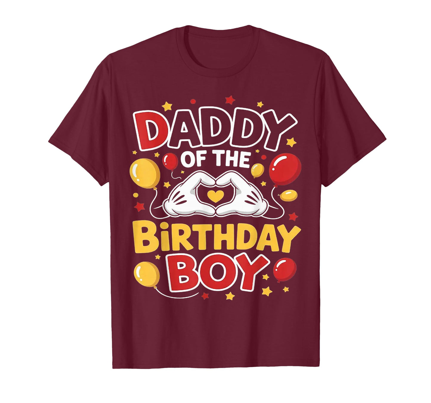 Daddy Of The Birthday Boy Shirt matching Dad Son Family Bday T-Shirt