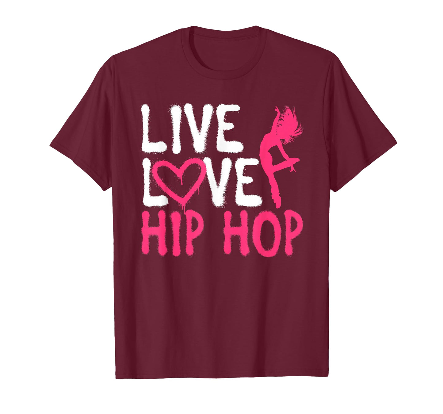 Cool Hip Hop Dancer Design For Women Girls Hip Hop Lovers T-Shirt