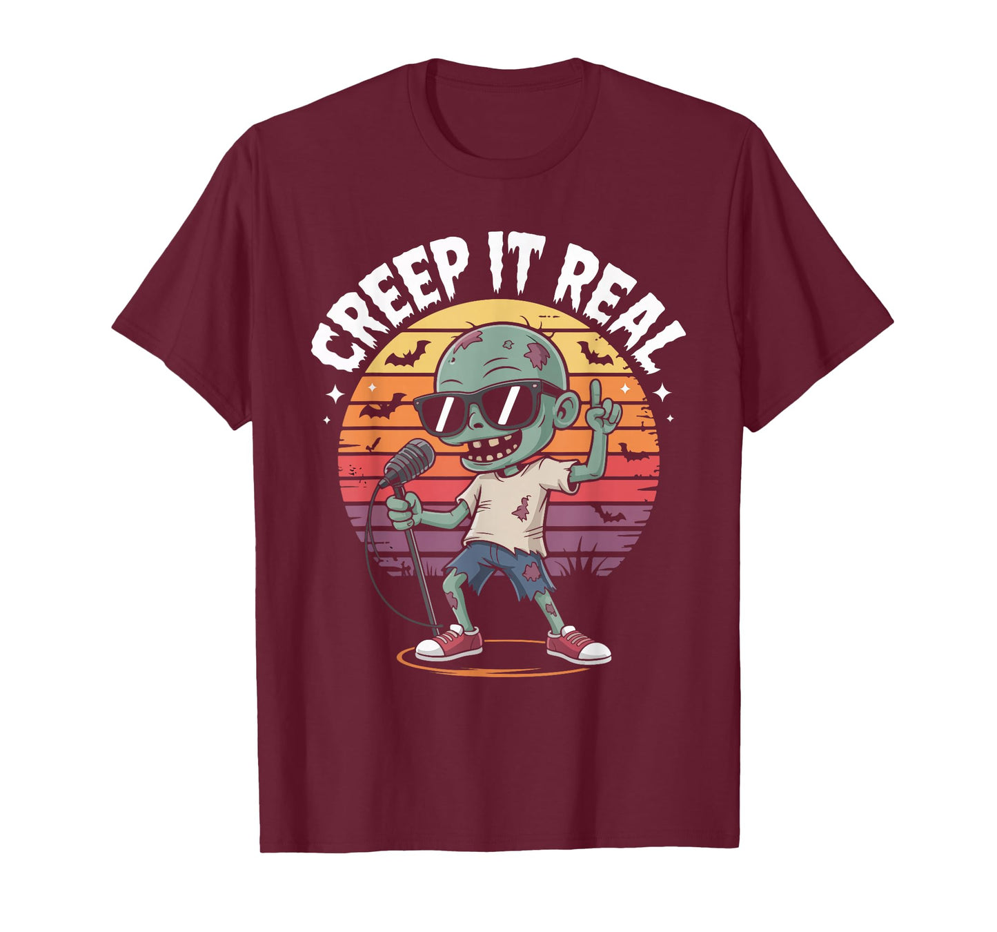Creep It Real Halloween Costume Funny T-Shirt