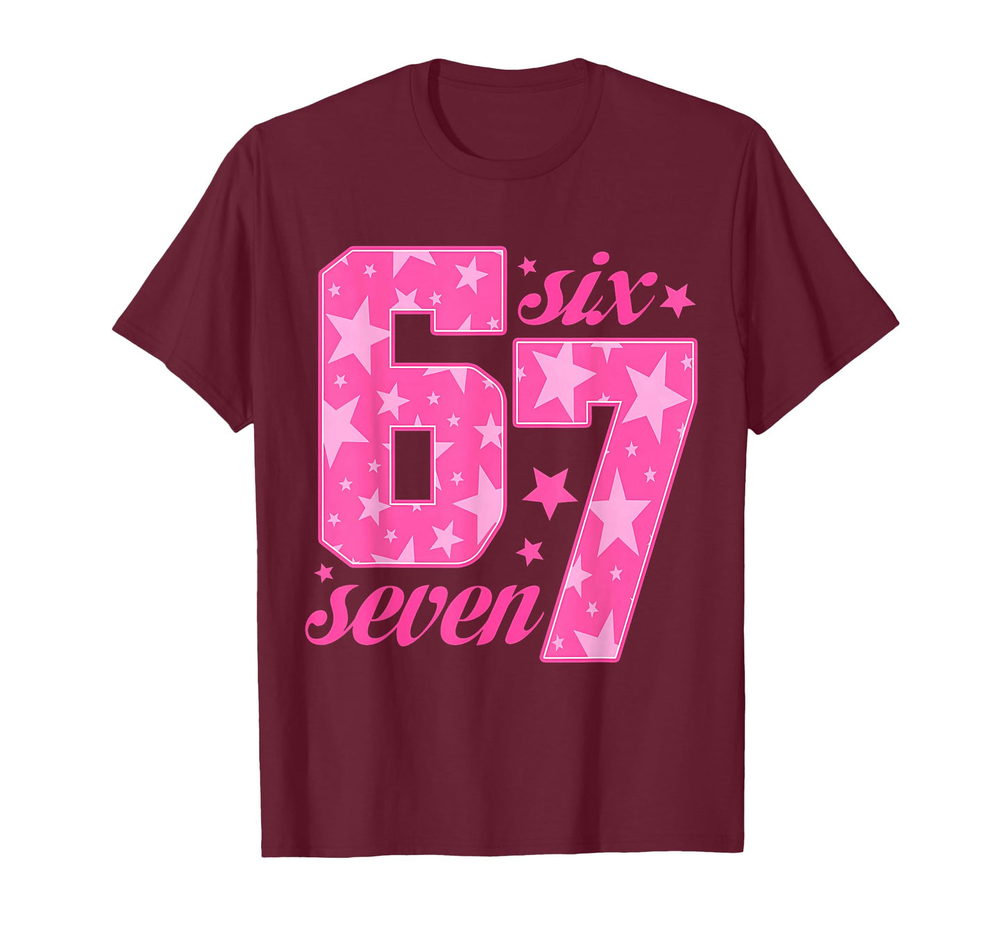 67 Funny Meme Pink Girl T-Shirt