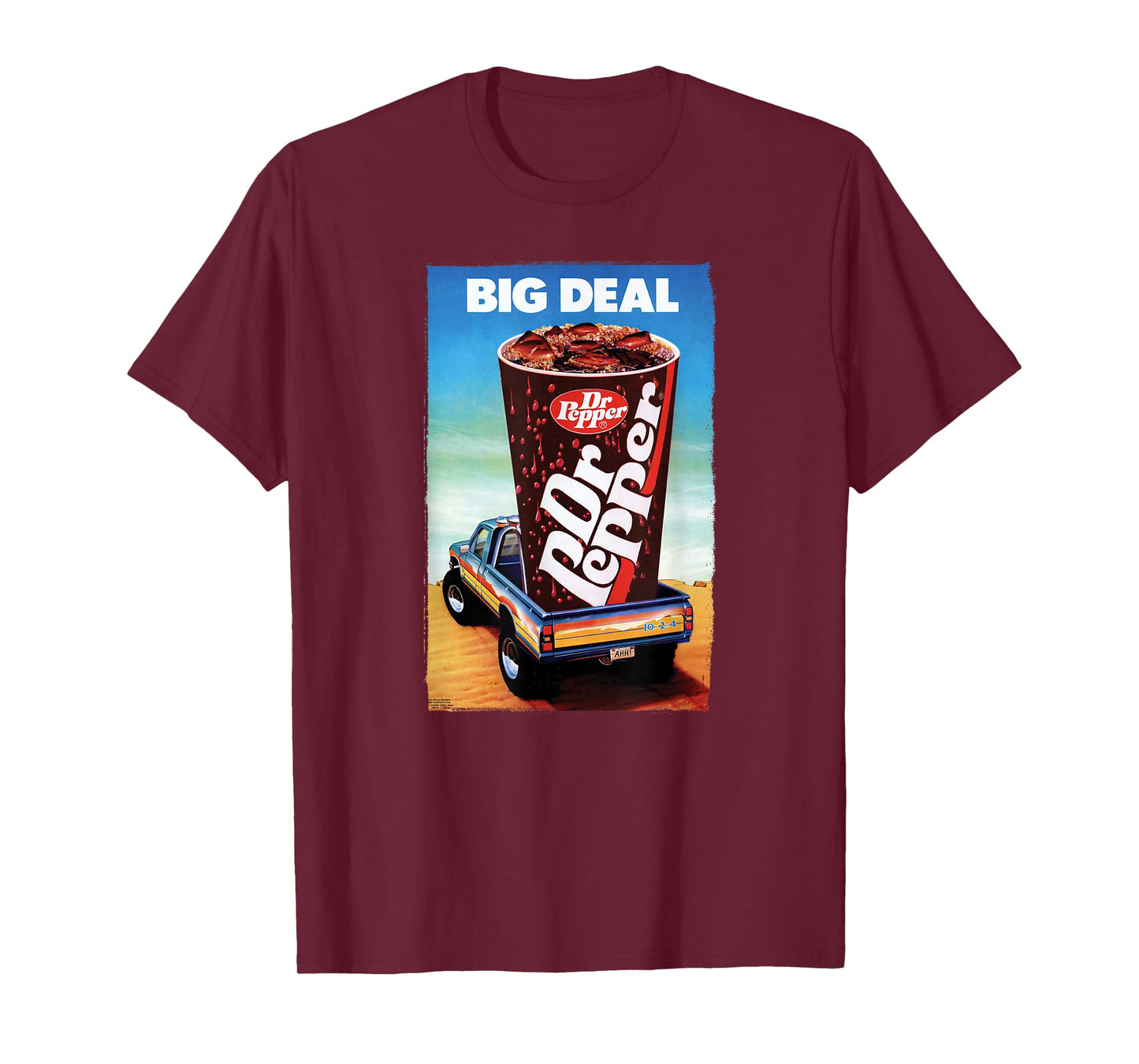 Dr. Pepper Big Deal Big Taste Truck Panel T-Shirt