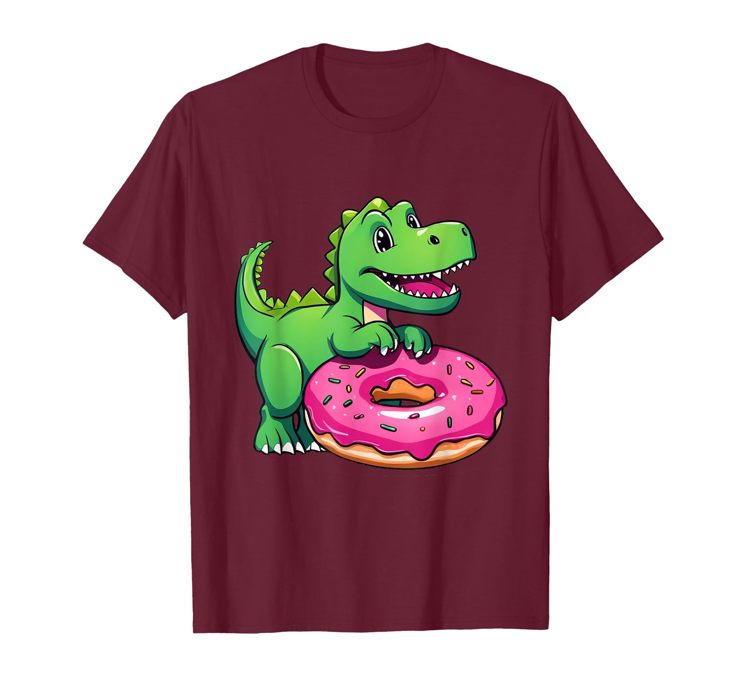 Donut T-Rex Dinosaur Sweet Dessert Delicious Baker T-Shirt