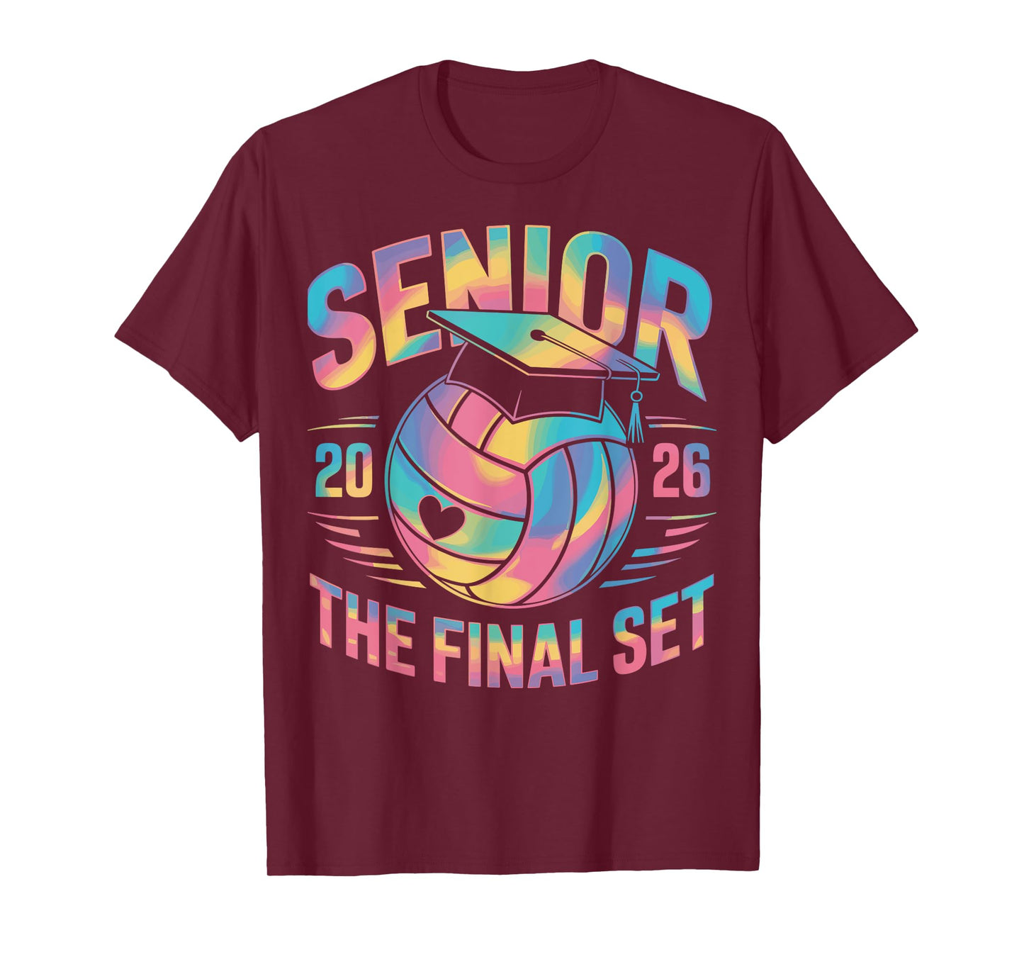 Class of 2026 Senior Volleyball The Final Set T-Shirt