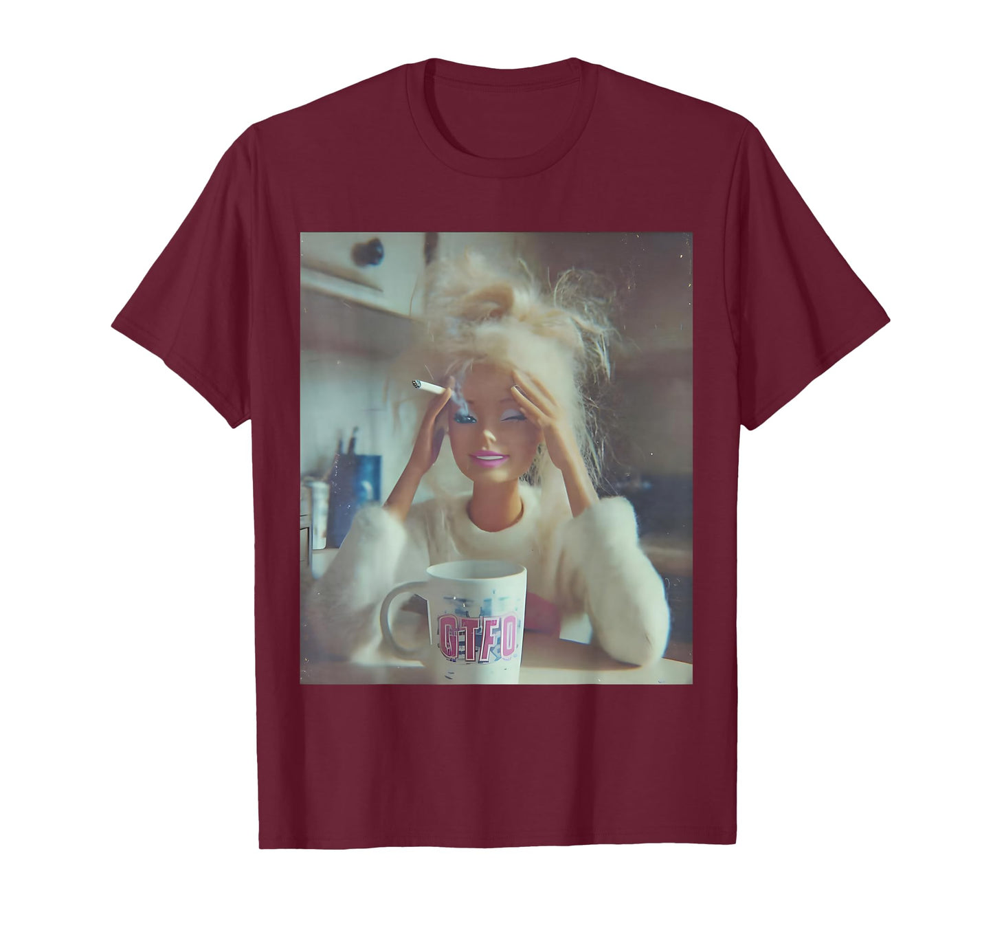 Funny Disgusting Doll face Meme T-Shirt