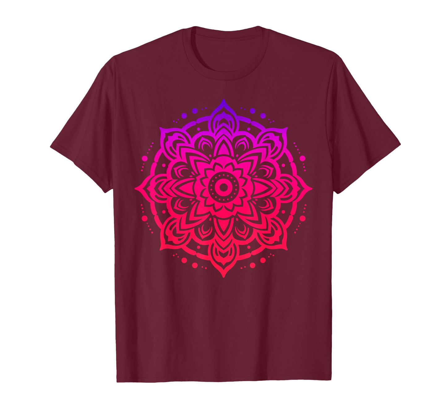 Abstract Mandala Yoga pattern T-Shirt