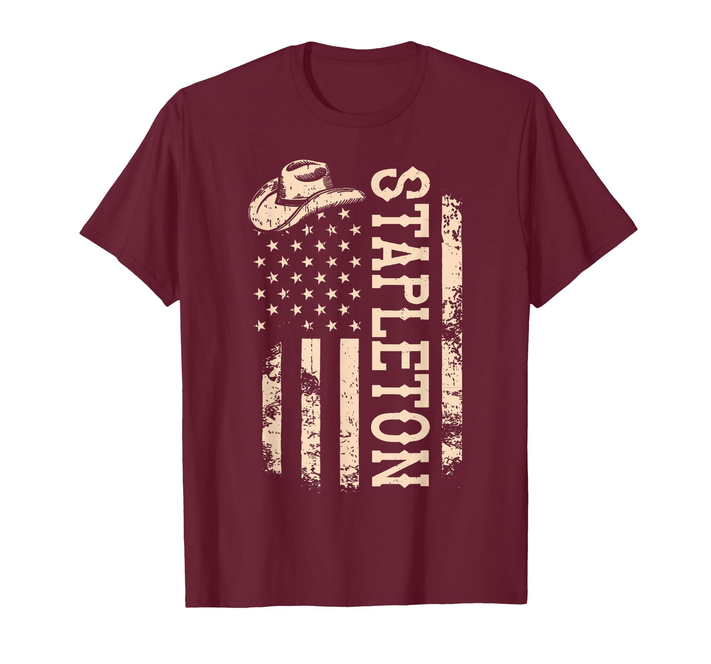 Stapleton Name Personalized Vintage 80s 90s T-Shirt