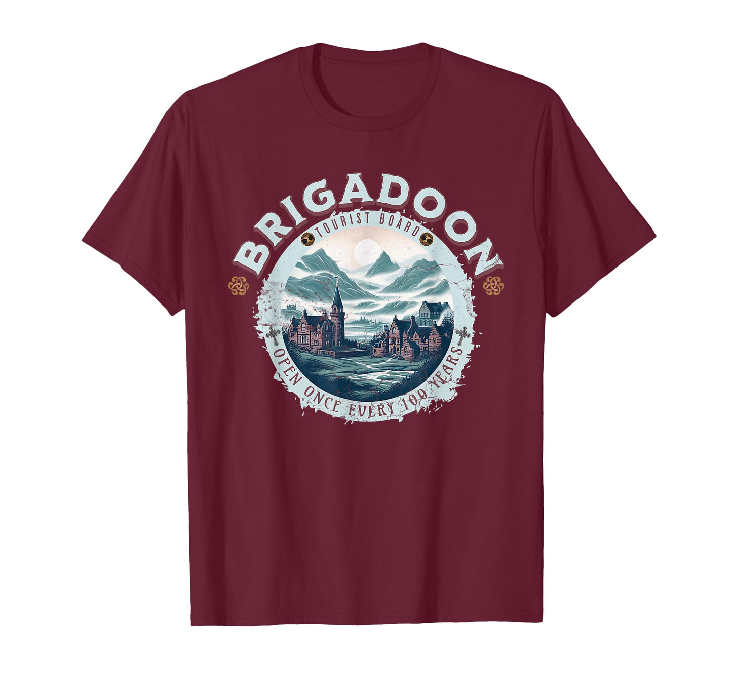Brigadoon Tourist Board s Mythical Scottish Town T-Shirt