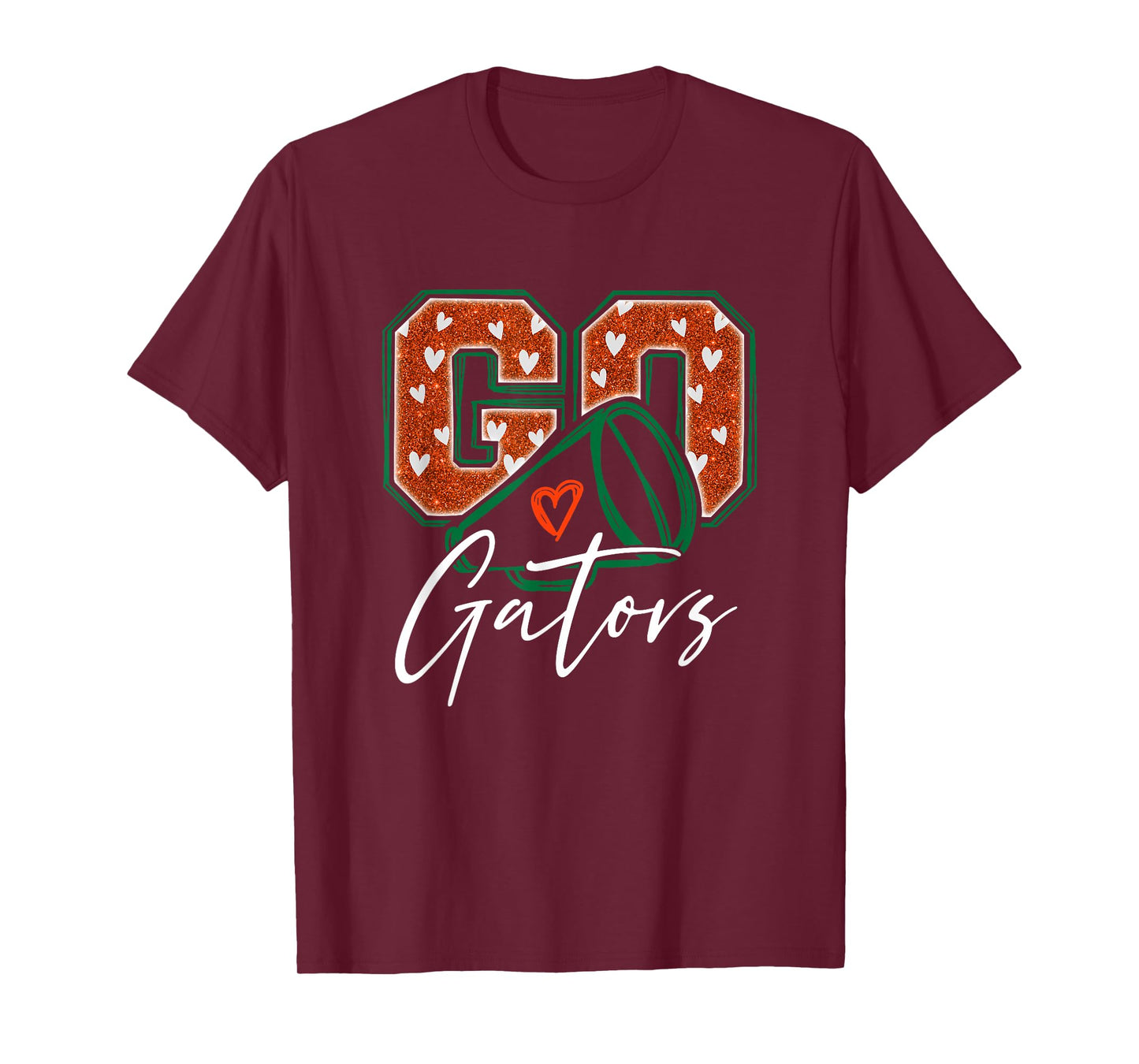 Go Cheer Gators Design Gift For Men Women Girls Boys Kids T-Shirt