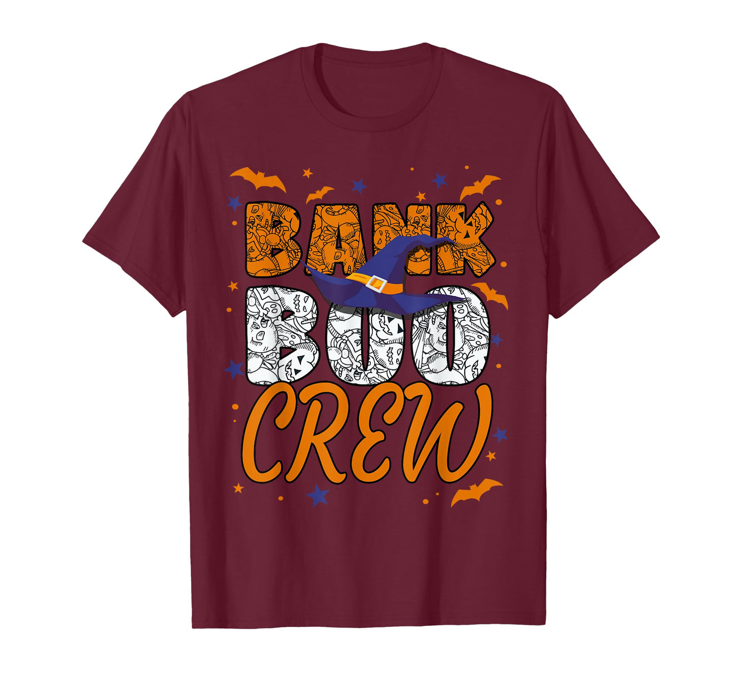 Bank Boo Crew Halloween Banker Bank Teller Matching T-Shirt