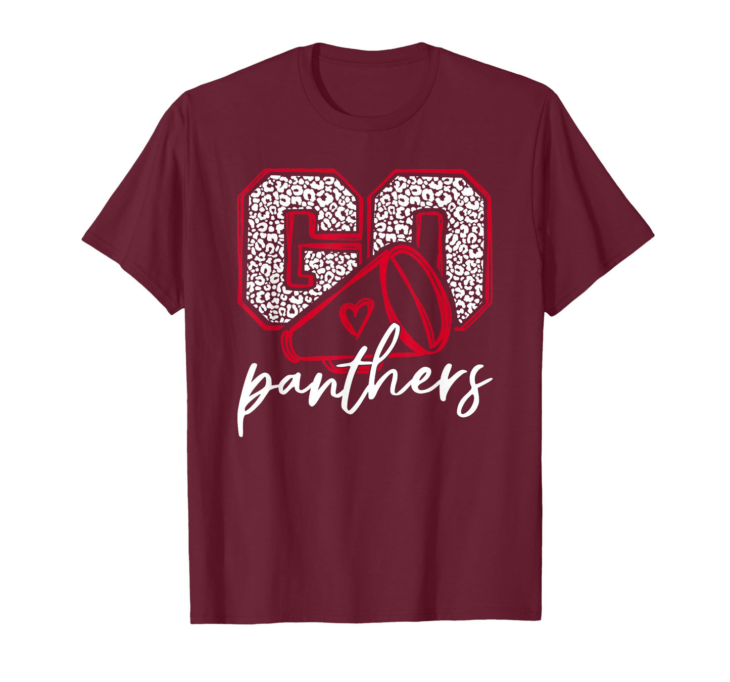 Go Cheer Panthers School Sports Name Panthers Back To School T-Shirt