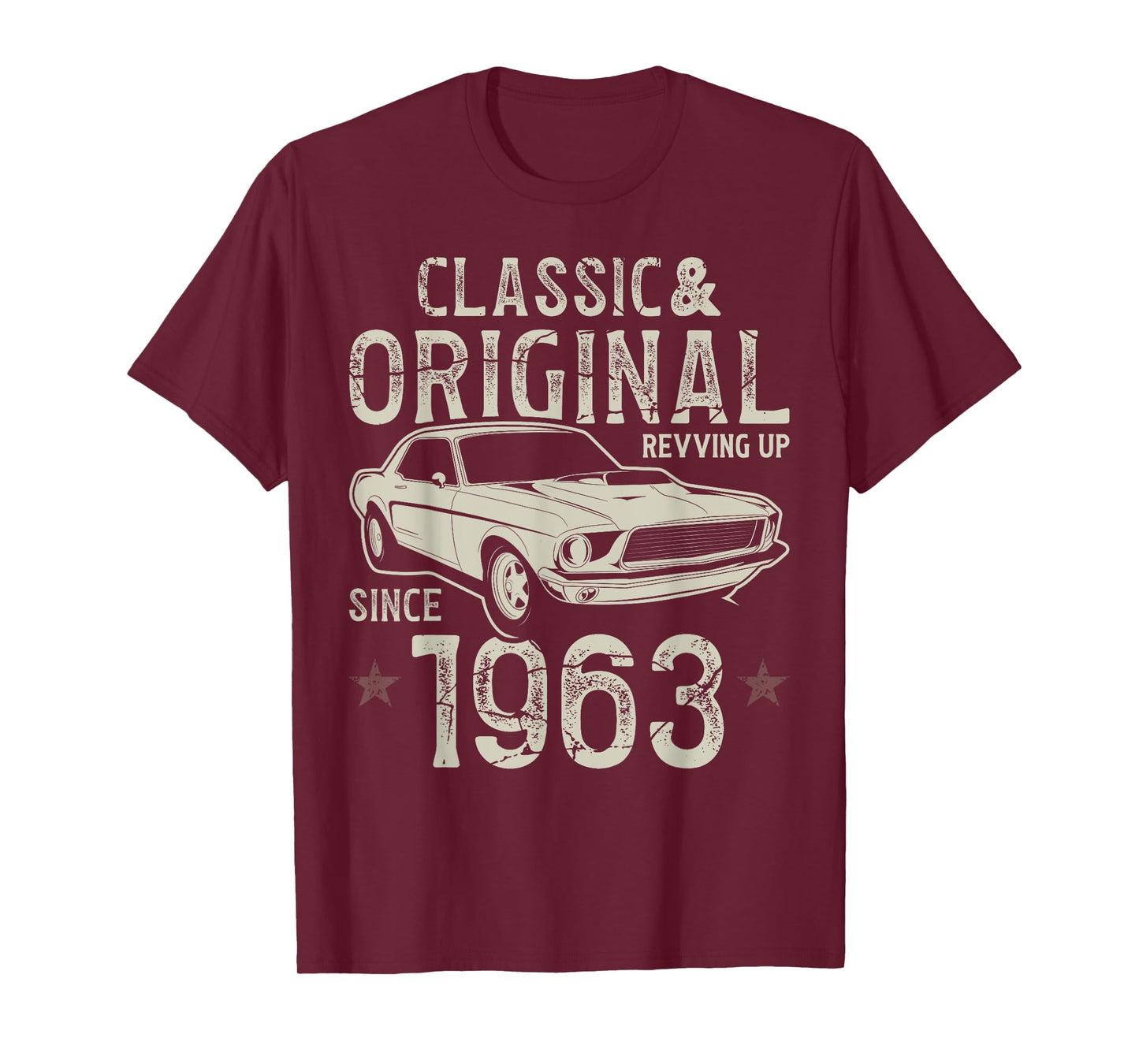 62nd Birthday 1963 Classic Car T-Shirt