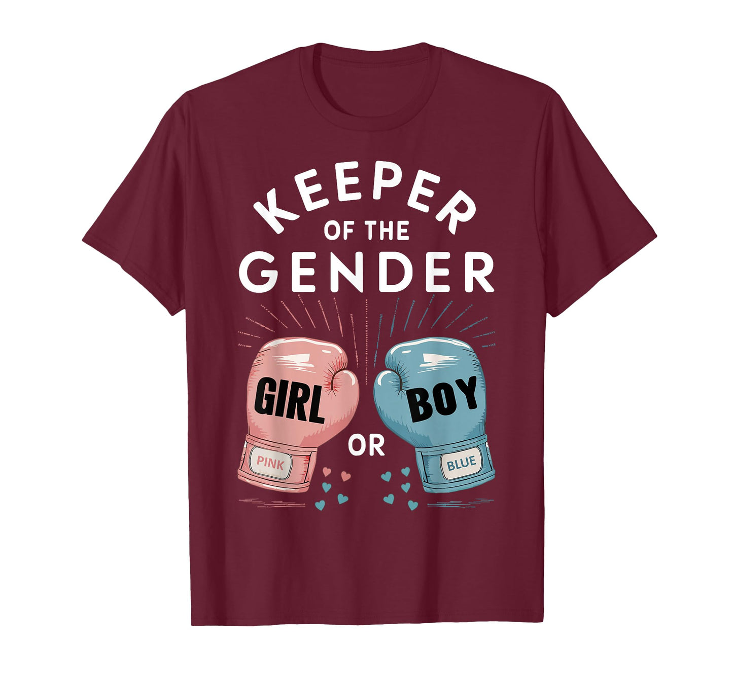 Gender Reveal Party Keeper Of Gender Boxing T-Shirt