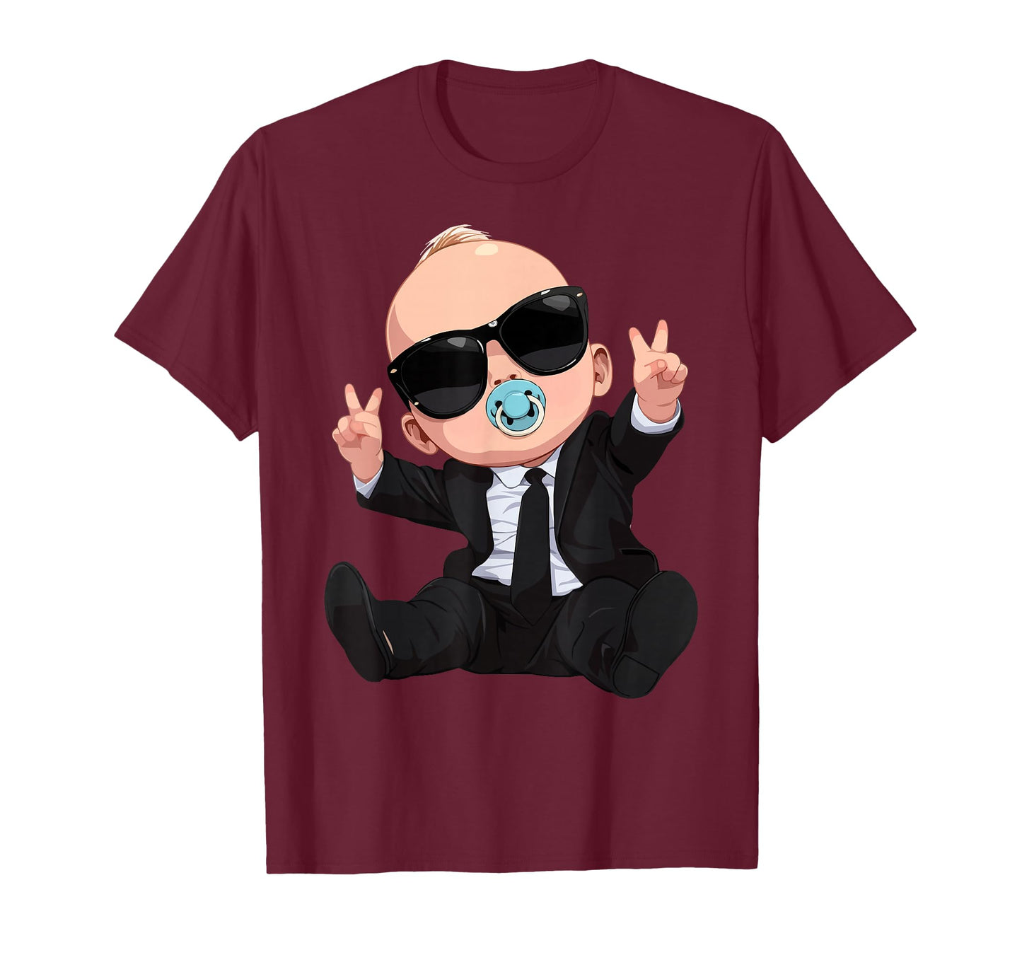 Baby Birthday Party Gift Boy Girl Toddler Like A Boss Kids T-Shirt