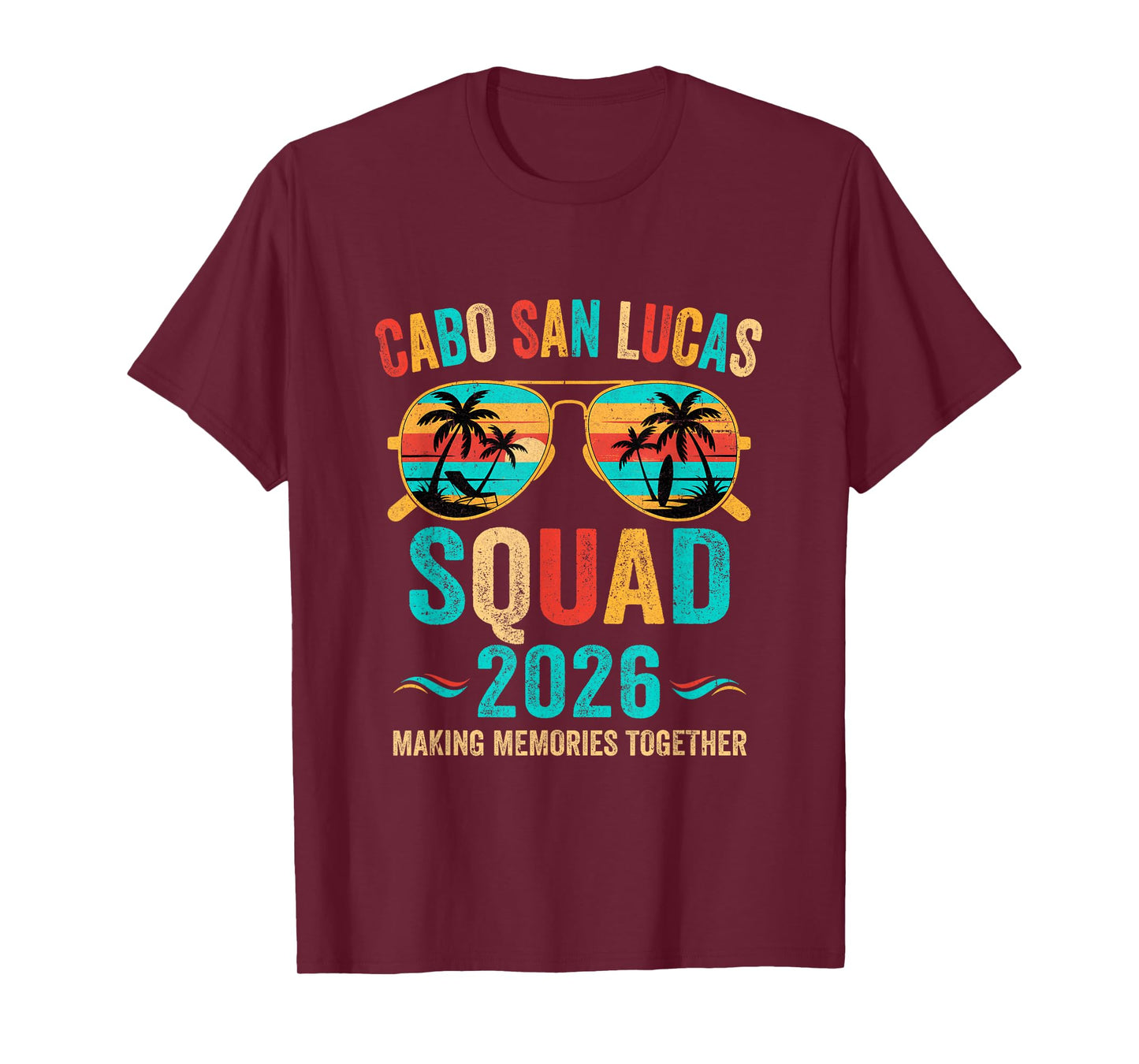 Cabo San Lucas Vacation Squad 2026 Family Matching Vintage T-Shirt