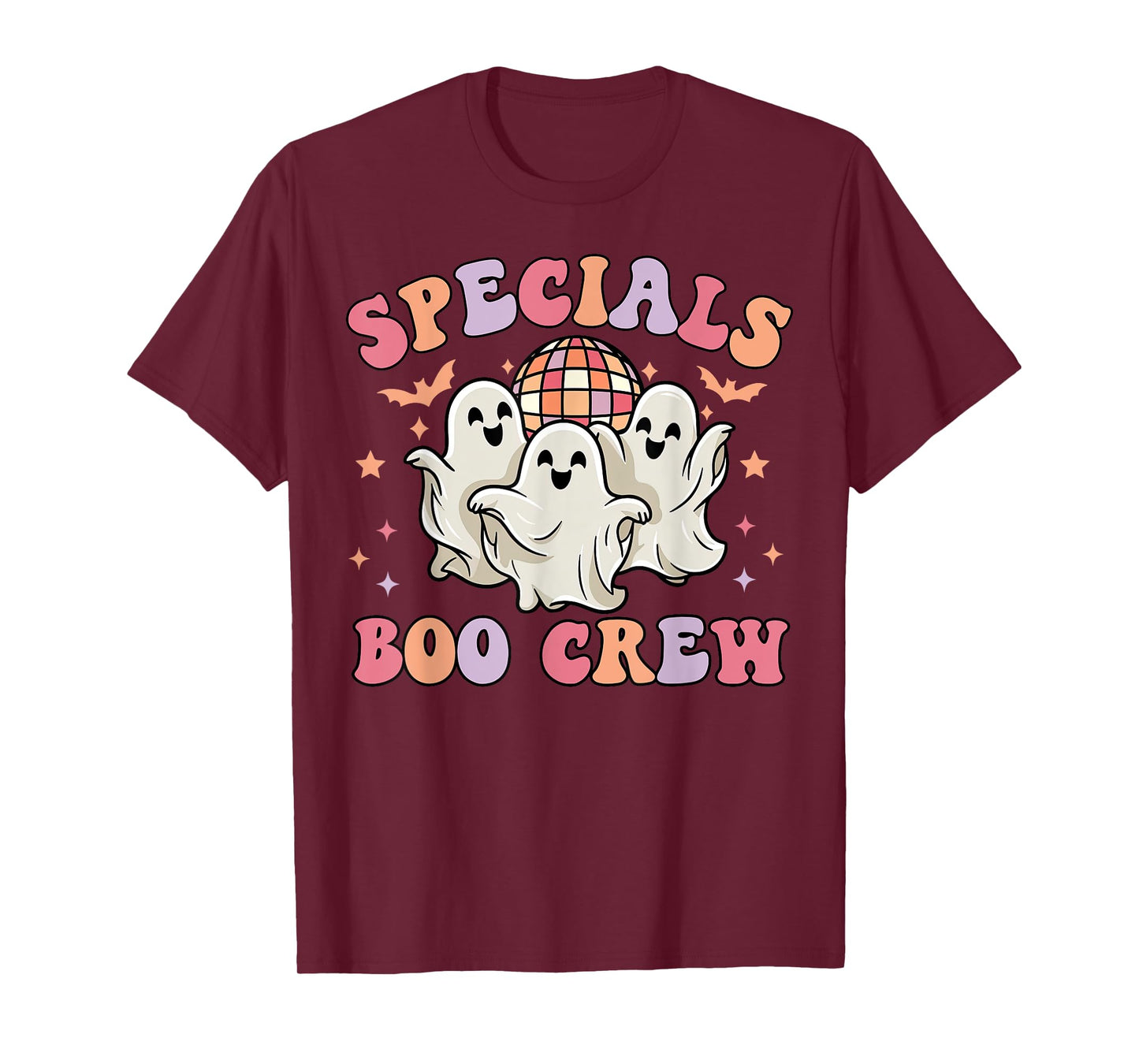 Specials Boo Crew Art Music Pe Tech Teacher Ghost Halloween T-Shirt