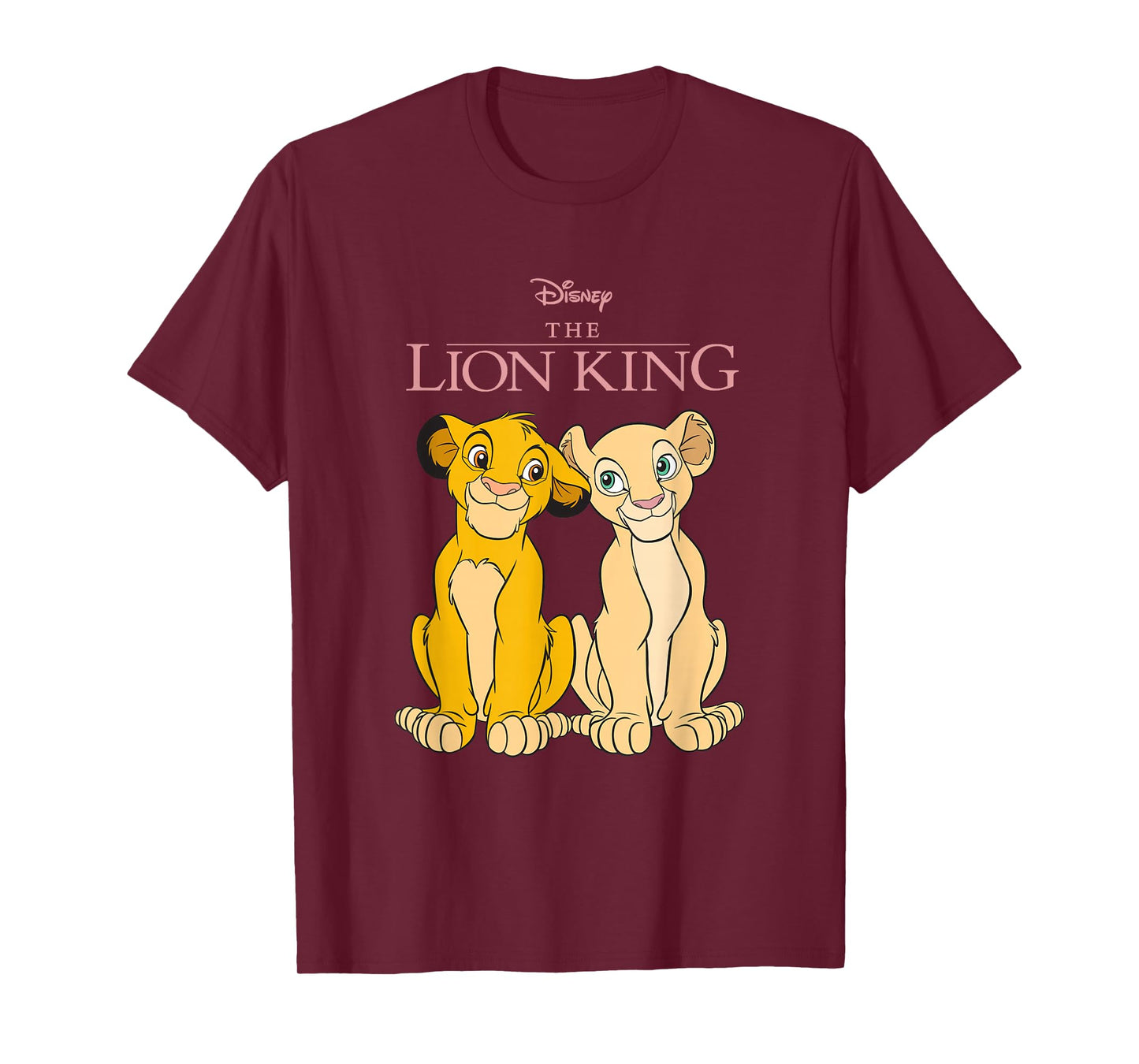 Disney The Lion King Simba And Nala Lovely Smile T-Shirt