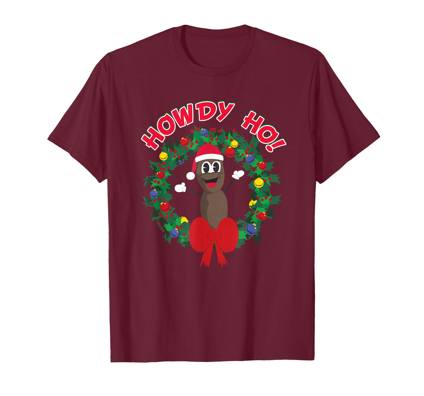 South Park Mr. Hankey Howdy Ho Christmas Wreath T-Shirt