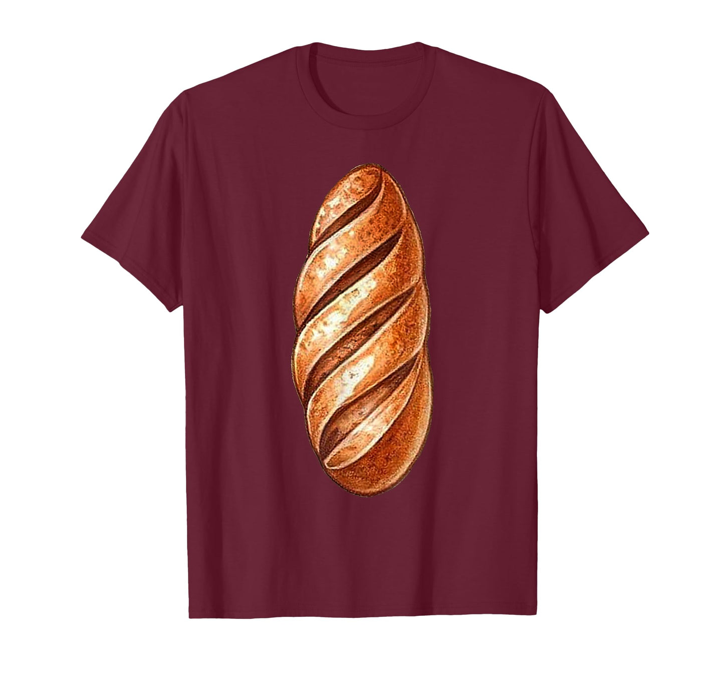 Baguette Costume Halloween Fancy Bread Cosplay Food Costume T-Shirt