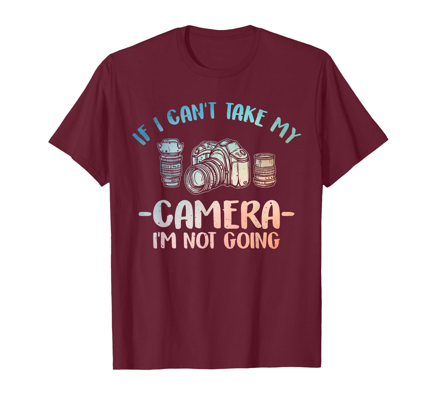 Photography Art For Men Women Camera Lover Photographer T-Shirt